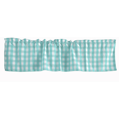 Haideh Gingham Tailored Window Valance