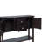 Retro Style Solid Wood Sideboard Console Table with Drawers, Cabinets and Shelf, Ideal for Multi - purpose Storage in Various Rooms