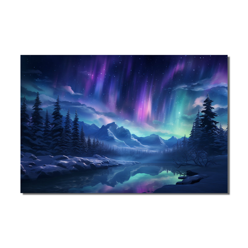 Northern Lights I - aurore boréale, art mural