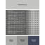 Tapis gris moderne et contemporain lavable à la machine Adamek du 4 juillet - reliure grise-2038800911