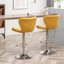 Ensemble de 2 tabourets de bar rotatifs réglables Ellston-2057564449