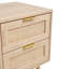 40cm W Solid Wood Bedside Table