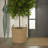 Round Seagrass Basket with Handles, Natural