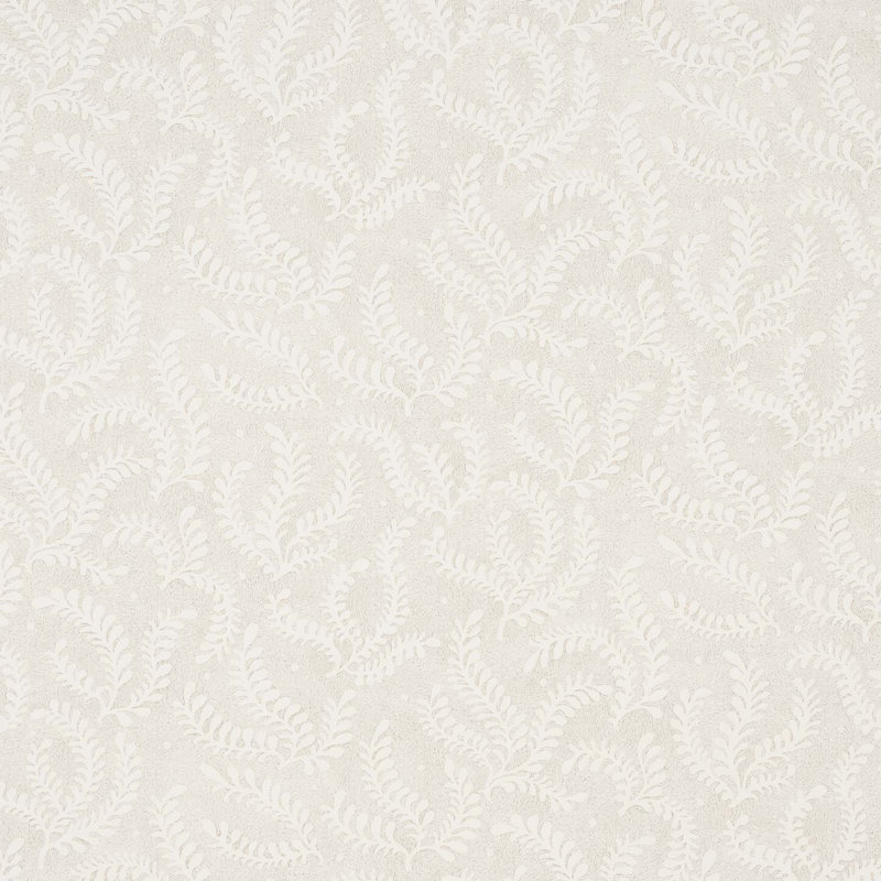 Etched Fern Wallpaper, Natural