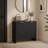 Arcen 31.5" 2-Door Buffet Storage Cabinet with Sculpted Fluted Doors-1299626720