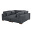 Catiria 137'' Corduroy Sofa-109721864