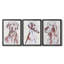 «Sitting Dog I» - Toile tendue avec châssis sur mesure - 3 pièces-724387743-724387745