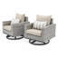 Milo Motion 4 Piece Rattan Sunbrella Sofa Set with Cushions-1874284950-1786591964