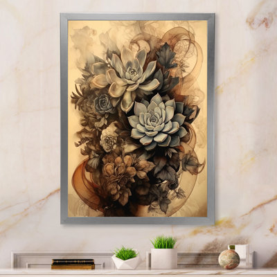 Gris, brun, résilience des plantes grasses