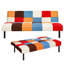 Sofa Bed, Click Clack Sofa Bed, Convertible Futon Settee, Futon Recliner Lounge for Living Room