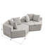 Méridienne de 54 po avec trois coussins 54 po-953620033