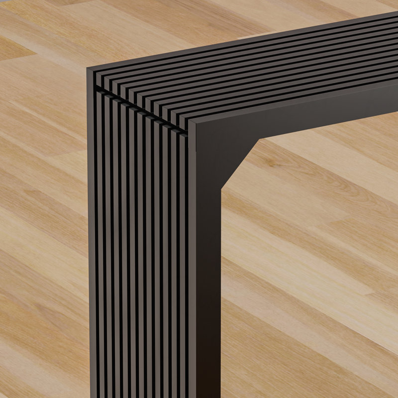 46" Narrow Solid Wood Console Table