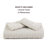 Essential Bedsure Shabby Elegance Striped Tufted Duvet Cover GentleSoft™️-105311184-105311185