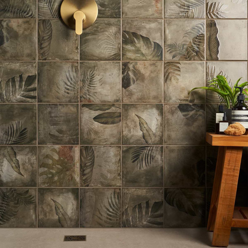 Angela Harris Wilder 8x8 Mural Matte Porcelain Tile