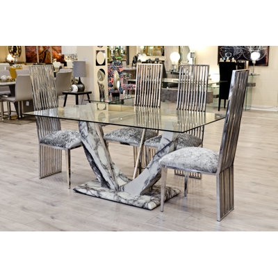 Molly 4 - Person Dining Set