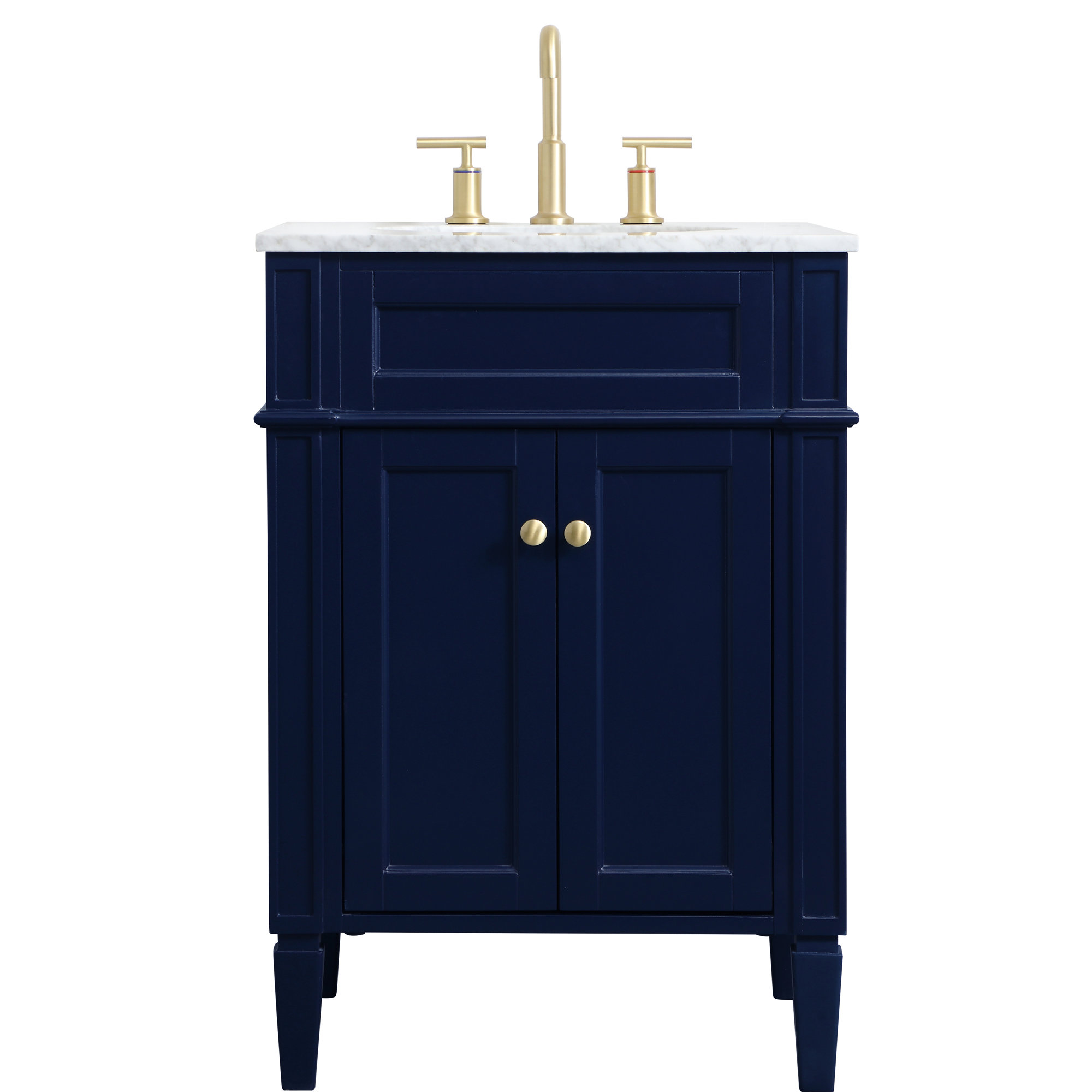 Rivers 24'' Single Bathroom Vanity, Blue