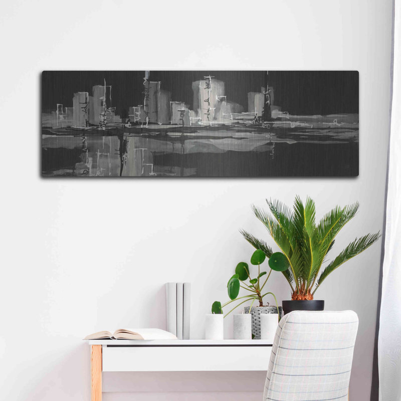 " Urban Gray " by Chris Paschke, 16" H x 48" W