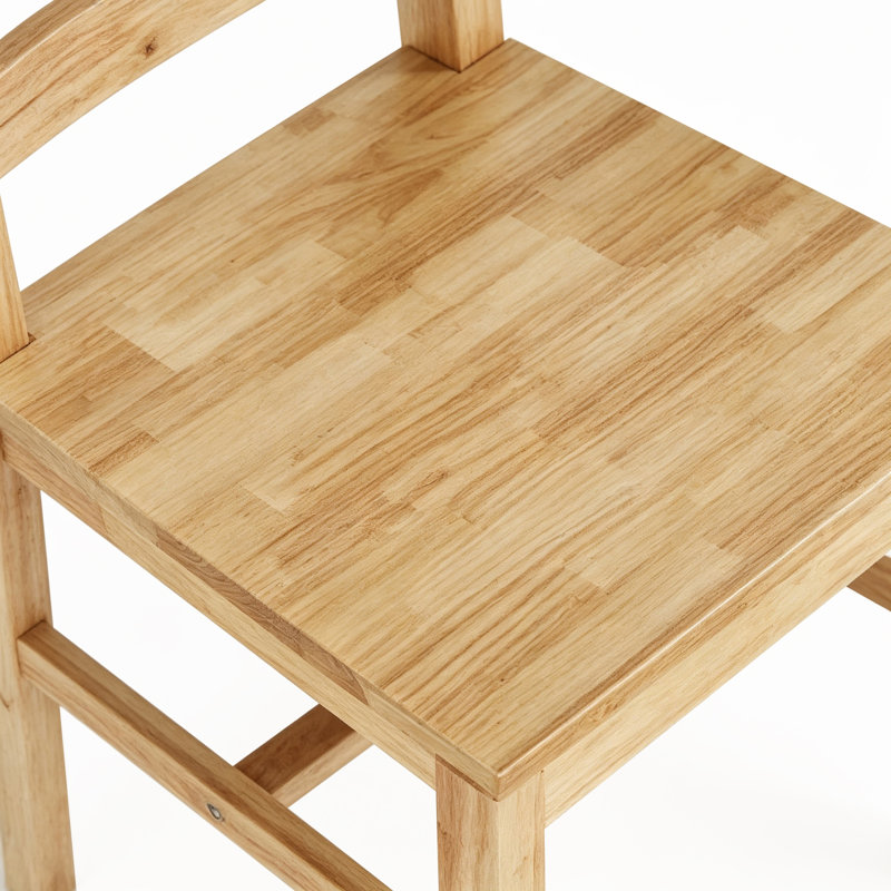 4-Person Rectangular Dining Set, Oak