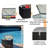 Olde Homey Styles 51.72'' W 161 Gallons Water Resistant Metal Lockable Deck Box in Black