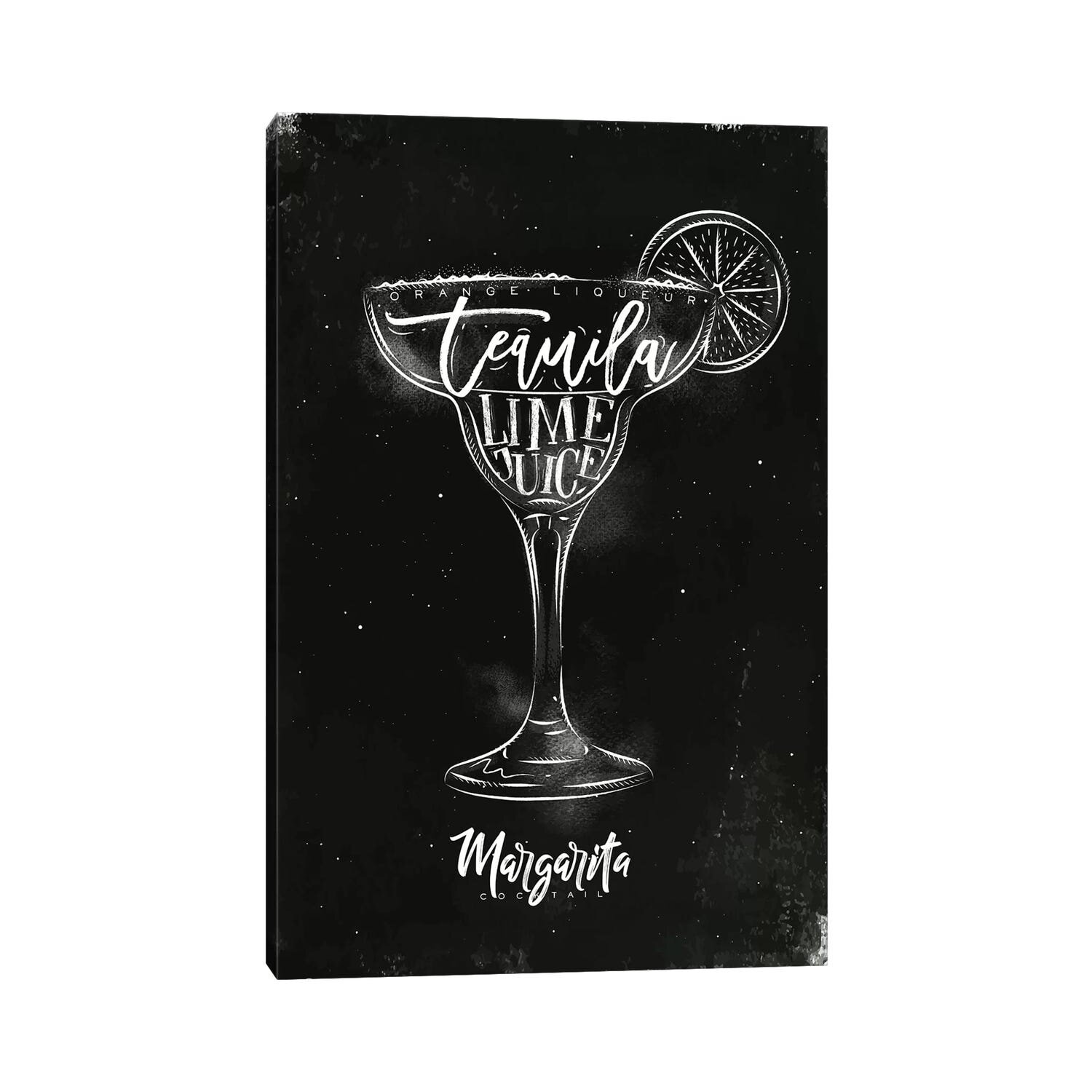 Margarita Glass Dimensions & Drawings