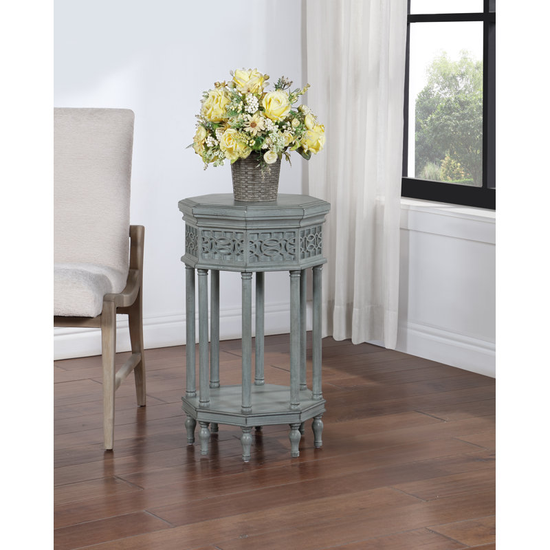 Adelayda End Table, Grey