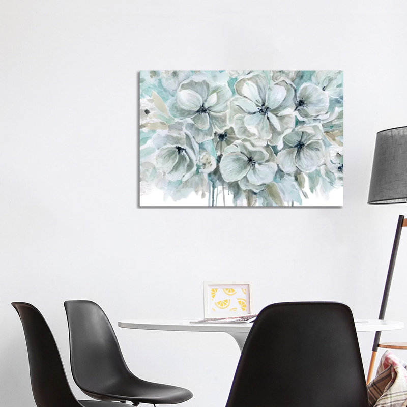 Teal Harmony I by Domonique Brown - Painting on Canvas, 101.6 cm H x 66.04 cm W x 1.91 cm D, Wrapped Canvas