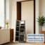 Armoire à bijoux rotative à 360 ° avec miroir pleine longueur-1379968437