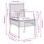 Ensemble de salle à manger de patio avec coussins 3 pièces Latitude Run®-1264867918-1264867922