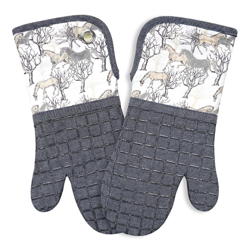 Gants de cuisson en silicone, Gray