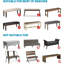 Polyester Bench Slipcover
