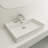BOCCHI Milano 18.31'' Fireclay Rectangular Bathroom Sink with Overflow-90558739-94265130