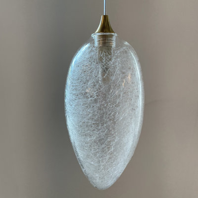 Luminaire suspendu simple 1 lumière Mist