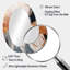 Miroir mural moderne doré et doré Harmony II-209550774