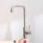 24In Stainless Steel Wash Sink With Silence Pads - Silver Brushed Strong Faucet 0.945" Outlet