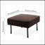 Canapé confortable en tissu de polyester avec repose-pieds, idéal pour diverses pièces-2132406060