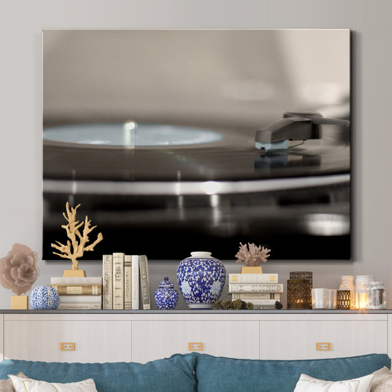 " Record Player ", 48" H x 36" W