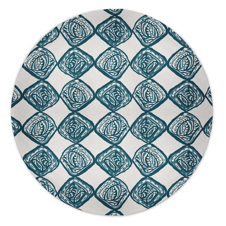 Safari Chenille Geometric Indoor Rug