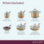 Anolon Advanced Home Hard Anodized Nonstick Cookware Set, 11 Piece-1887067346