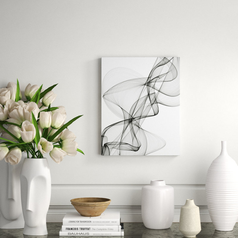Smoke Print, 20" H x 16" W x 1.5" D