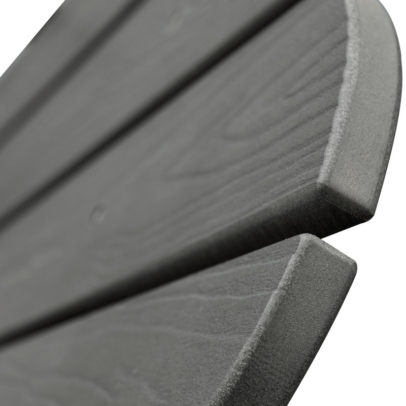 Frea Outdoor Adirondack Chair, Gray