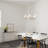 Crosby 5-Light Brushed Nickel Chandelier with Clear Glass Shades-586300347