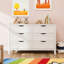 Ensemble de rangement de chambre à coucher moderne à 2 compartiments Abra (commode 6 tiroirs et table de chevet 2 tiroirs)-1220513473