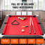 Table de billard avec patins VEVOR-99444337