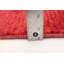 Tapis décoratif en laine noué à la main de conception unique en laine rouge 4 pi 1 po x 6 pi 2 po Auliffe