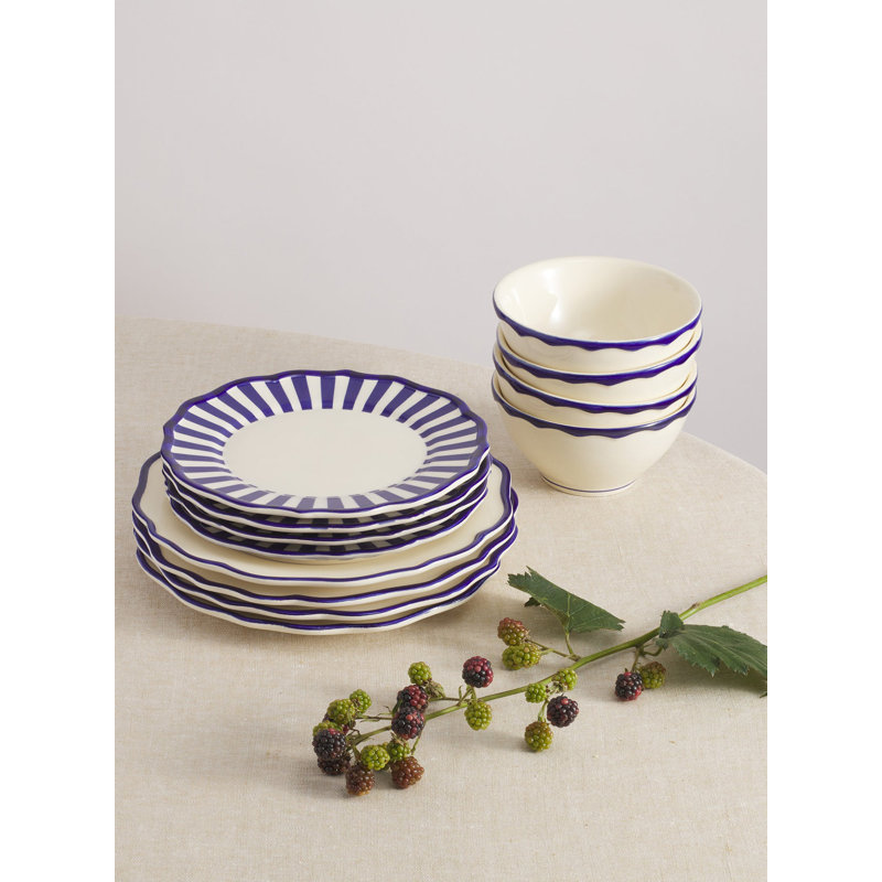 Dinnerware Set With Cereal Bowl