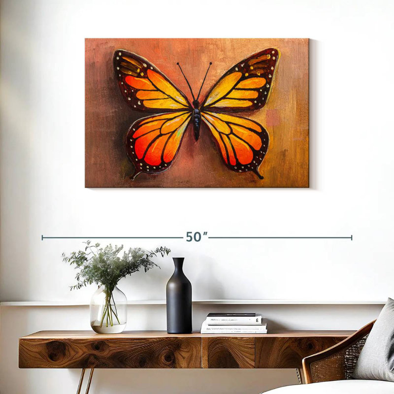 Brampt Simple Butterfly, 24" H x 36" W