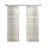 Cotton Printed Curtain Panel With Tassel Trim And Lining(Only 1 Pc Panel)