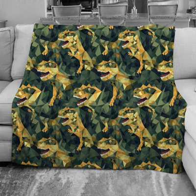  Couverture polaire Dinosaur