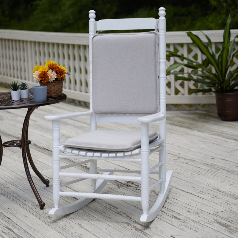 Ensemble de coussins pour fauteuil à bascule/chaise berçante, Naturel