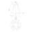 Cerchio Dimmable LED Wagon Wheel Chandelier-71261407-71261406
